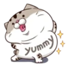 Fat Cat Ami @StickersCloud 9