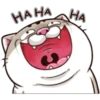 Fat Cat Ami @StickersCloud 11