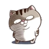 Fat Cat Ami @StickersCloud 15