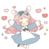 Rabbit ear girl Rosy Double Pack 17