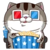 Fat Cat Ami @StickersCloud 16