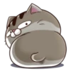 Fat Cat Ami @StickersCloud 20