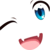 Anime Face @stickers_teleg_telegramstickeri 24