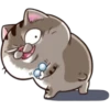 Fat Cat Ami @StickersCloud 27
