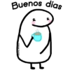 Harley Stickers Buenos dias