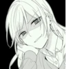 Чб стики by @anime_stickerr 7