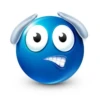 Blue emojis :: @fStikBot 15