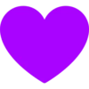 Colored hearts 8