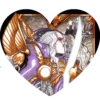 Colored hearts 14