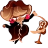 Chocolate BonBon cookie :: @fStikBot 3