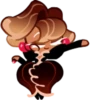 Chocolate BonBon cookie :: @fStikBot 14