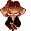 Chocolate BonBon cookie :: @fStikBot 27