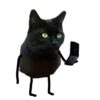 Black Cat @TVstickers 5