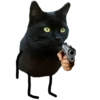 Black Cat @TVstickers 6