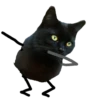 Black Cat @TVstickers 16