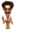 Borat @stickersb2b 5