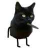 Black Cat @TVstickers 26