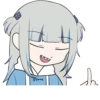 Gawr Gura ➜ @animee_stickers 5