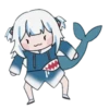 Gawr Gura ➜ @animee_stickers 7