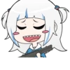 Gawr Gura ➜ @animee_stickers 13