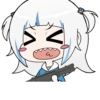 Gawr Gura ➜ @animee_stickers 18