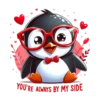Penguin Valentine clásica 5