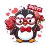 Penguin Valentine clásica 7