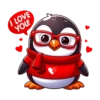 Penguin Valentine clásica 8