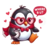 Penguin Valentine clásica 9