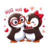 Penguin Valentine clásica 10