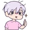 After Raining Chibi Stickers 13