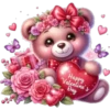 Teddy(Valentine's)🧸💕1🇭🇳Clásica 10