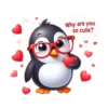 Penguin Valentine clásica 11