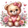 Teddy(Valentine's)🧸💕1🇭🇳Clásica 12
