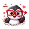 Penguin Valentine clásica 15