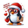 Penguin Valentine clásica 18
