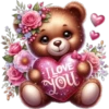 Teddy(Valentine's)🧸💕1🇭🇳Clásica 19