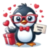 Penguin Valentine clásica 23