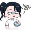 After Raining Chibi Stickers 30