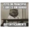 ISTO EM PRINCÍPIO É QUE ÉS UM BURRO AUTENTICAMENTE