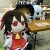 Yuriko's FUMO STICKER 17