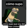 cómo supo cómo supo que soy del Man United