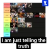 Masterpiece UNTER LEK Amazing Great Decent Mixed opinions Bad Terrible MONSER Y. I am just telling the truth