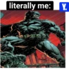 literally me: Y.