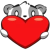Panda Alex sticker's by 14
