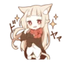 YURUNEKO sticker for celebrations 8