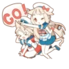 YURUNEKO sticker for celebrations 24