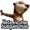 Vete, no me busques más