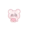 The bear shoots an arrow of love 7