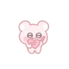 The bear shoots an arrow of love 16